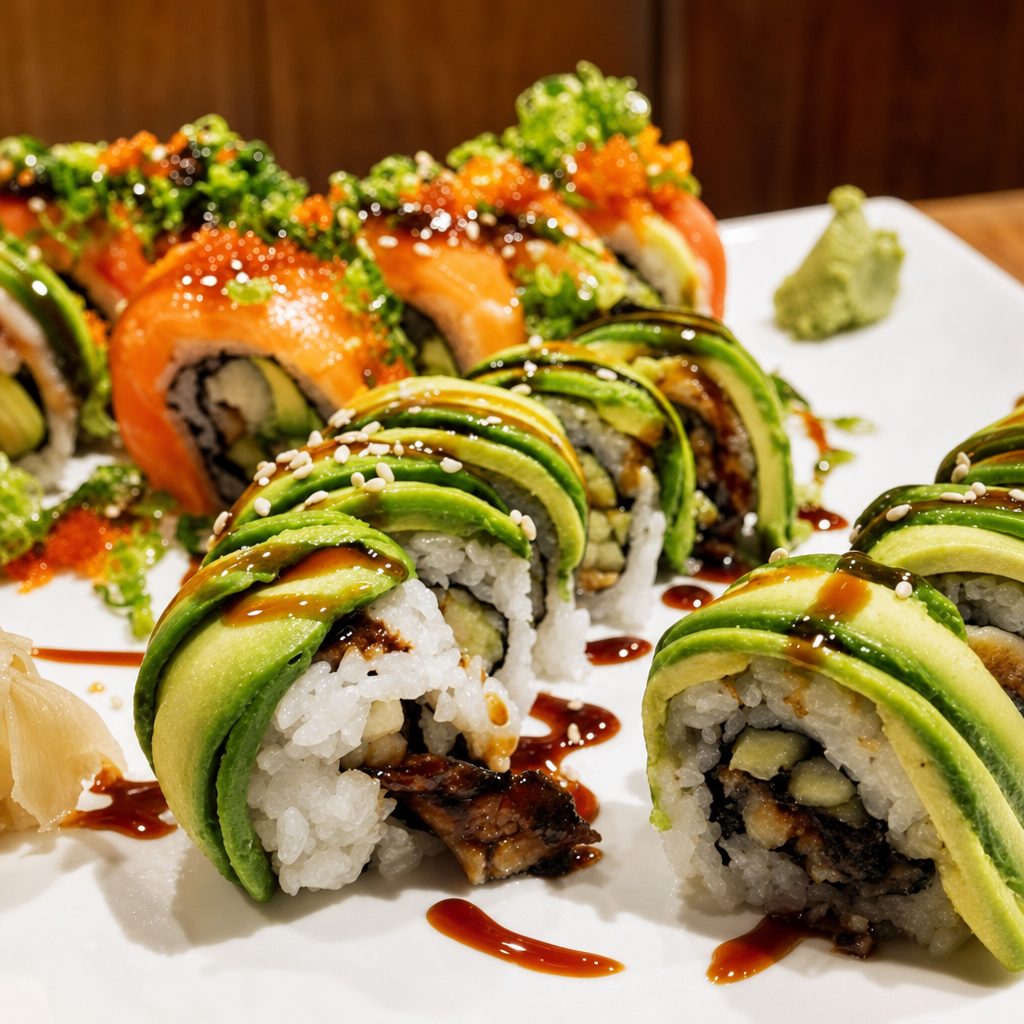 Green Dragon Roll.
