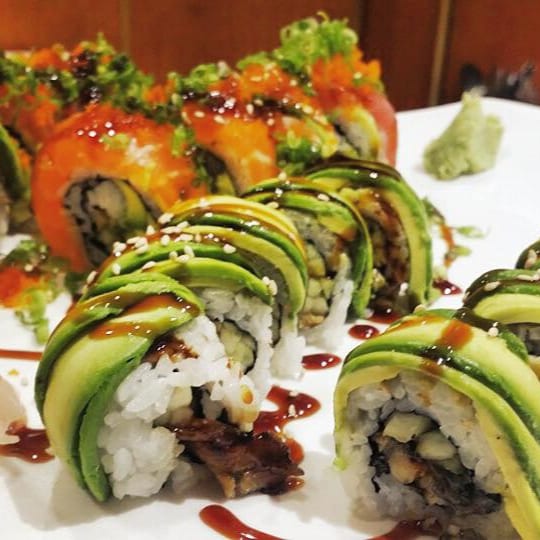 Green Dragon Roll.
