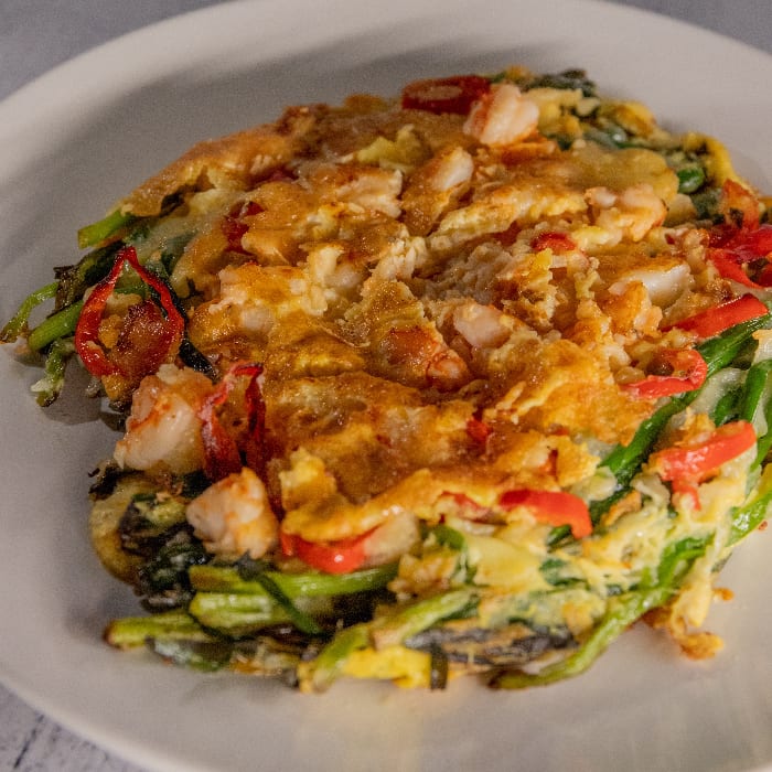 Seafood Pancake.